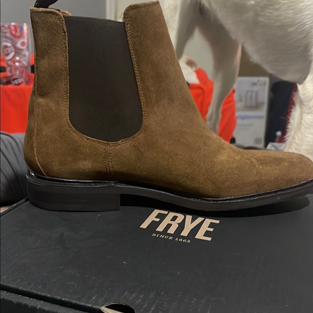 Frye Men's Brown Chelsea Boots